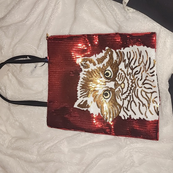 sequin cat tote - Picture 4 of 6